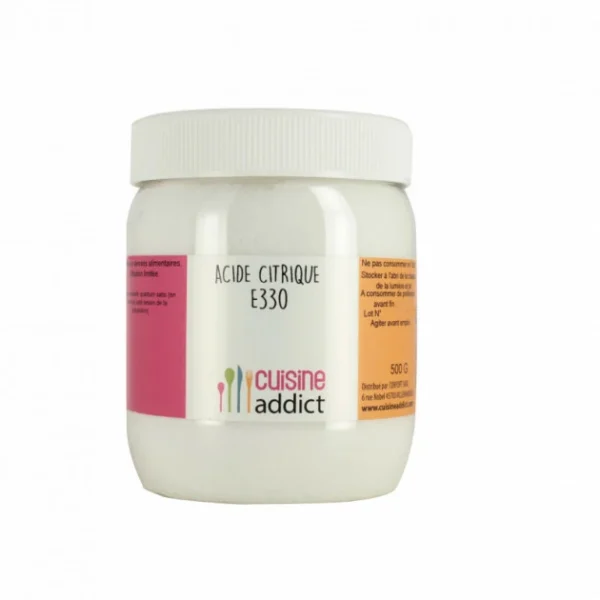 Acide Citrique E330 500 G Cuisineaddict 1