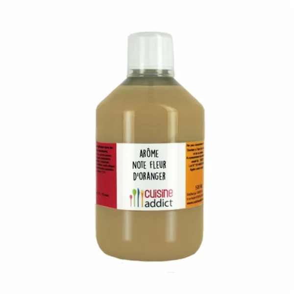 Arôme Alimentaire Fleur D’Oranger 500ml Cuisineaddict 1