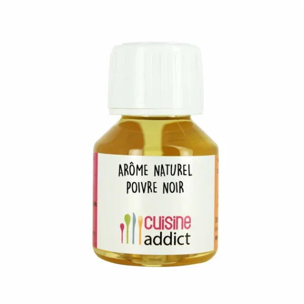 Arôme Alimentaire Naturel Poivre Noir 58ml Cuisineaddict 1