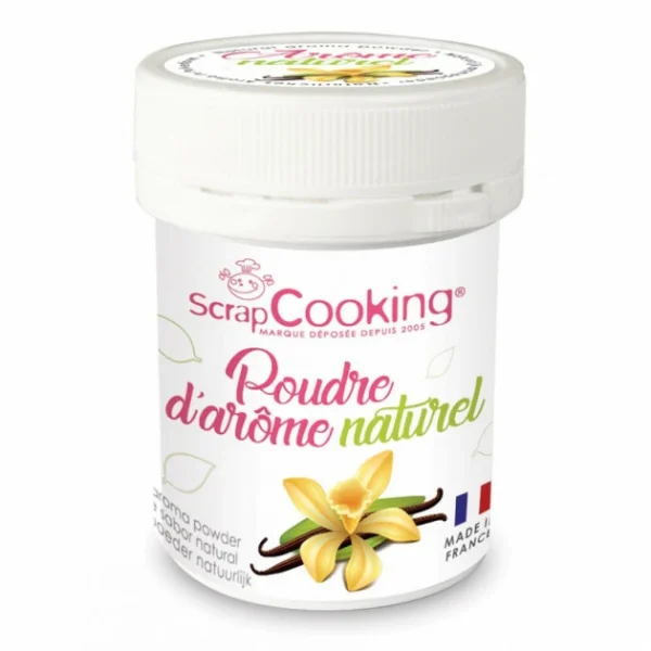 Arôme Naturel En Poudre Vanille 15g Scrapcooking 1