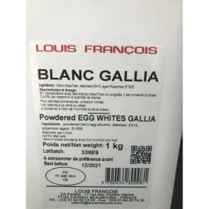 LOUIS FRANCOIS Blanc D’Oeuf Déshydraté Gallia 1 Kg Louis François 6