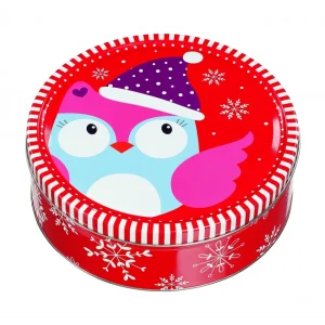 Boîte en Métal Rouge Biscuit de Noël 400 g Hamlet 10