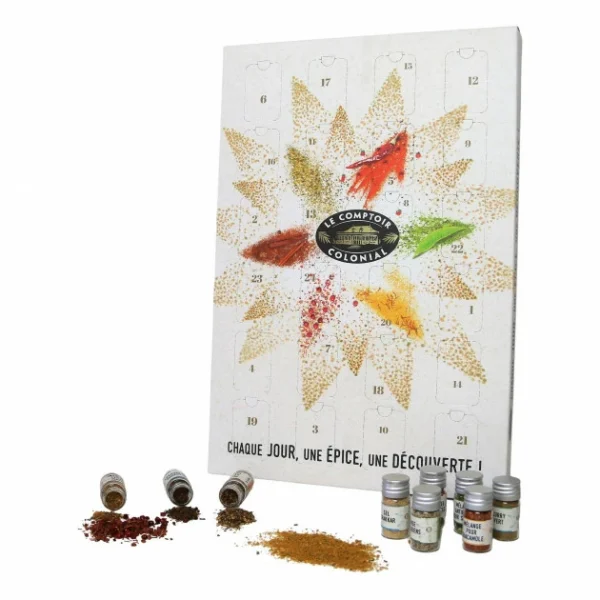 Calendrier De L’avent Épices Gourmandes Le Comptoir Colonial 3