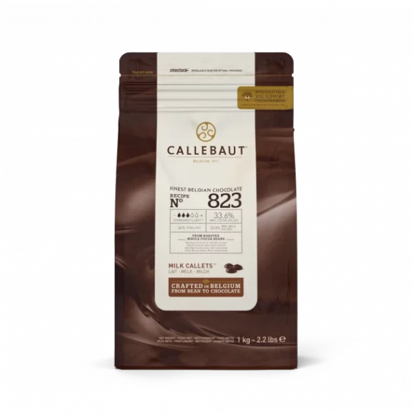 Chocolat Au Lait 33,6% N°823 1kg Callebaut 1