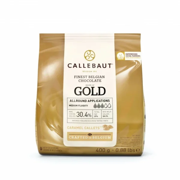Chocolat Gold 30,4% 400 G Callebaut 1