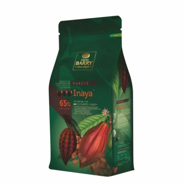 Barry Chocolat Noir Inaya 65% 1 Kg 1