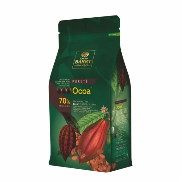 Barry Chocolat Noir Ocoa 70% 5 Kg 1