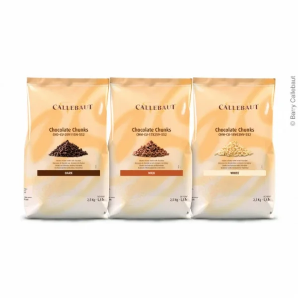 Callebaut Chunks Noir 2,5 Kg 3