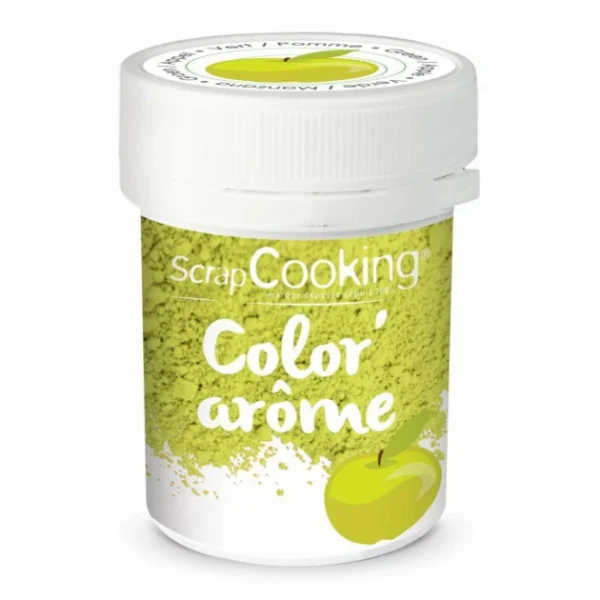 Color’Arôme Vert / Pomme 10g Scrapcooking 1