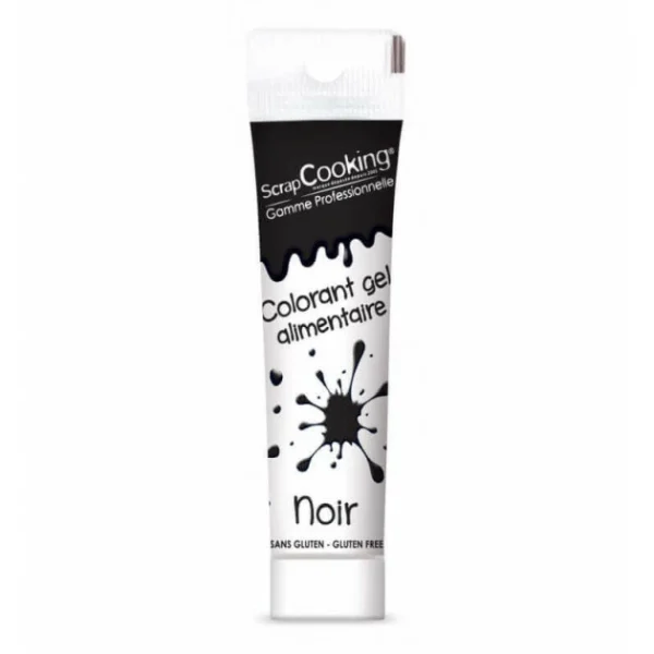 Colorant Alimentaire Gel Noir 20 G Scrapcooking 1