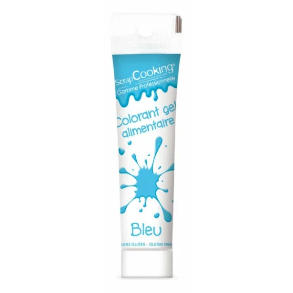 Colorant Gel Alimentaire Bleu 20g Scrapcooking 1