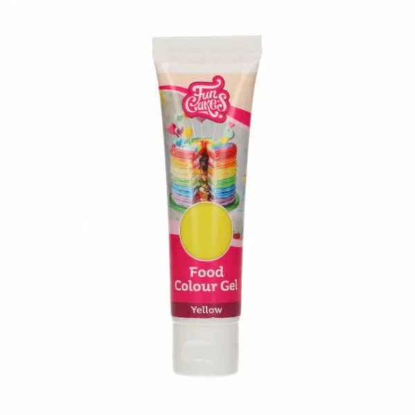 Colorant Gel Alimentaire Jaune FunCakes 30 G 1