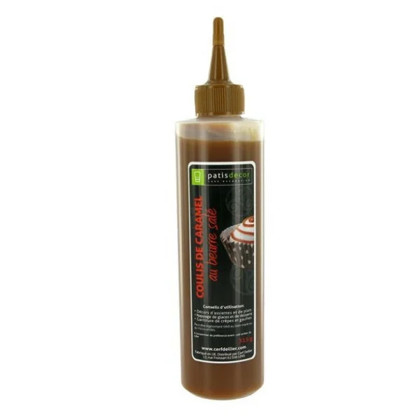 Coulis de Caramel Beurre Salé 315 g Patisdécor 1