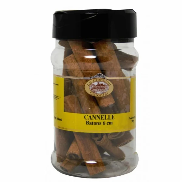 Écorce De Cannelle De 6 Cm Indonésie 45 G Le Comptoir Colonial 1