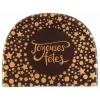 Embout de Bûche Chocolat Joyeuses Fêtes 84 x 65 mm (x42) Florensuc 5