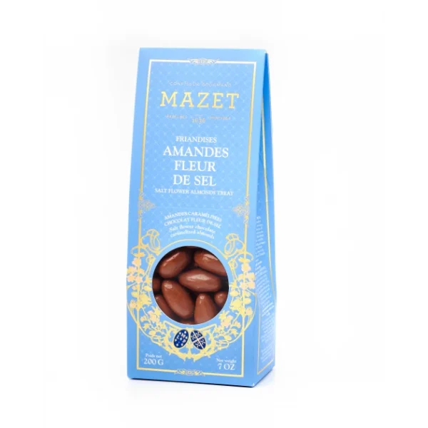 Etui Pincé Friandises Amandes Fleur De Sel 200 G Mazet 1