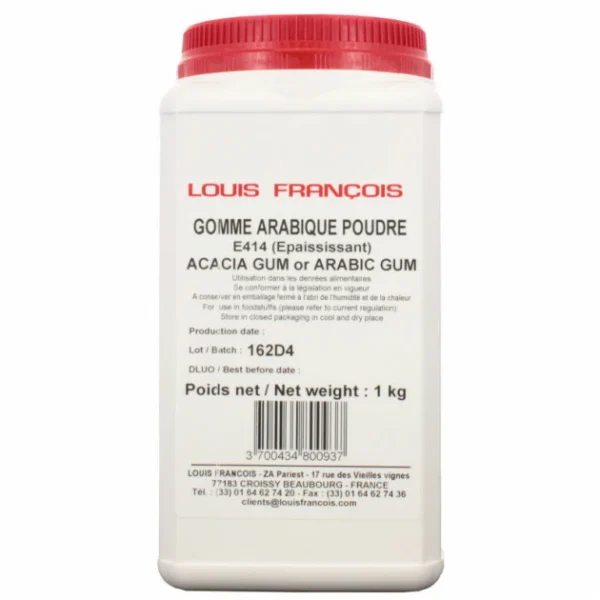 LOUIS FRANCOIS Gomme Arabique Poudre 1 Kg 1