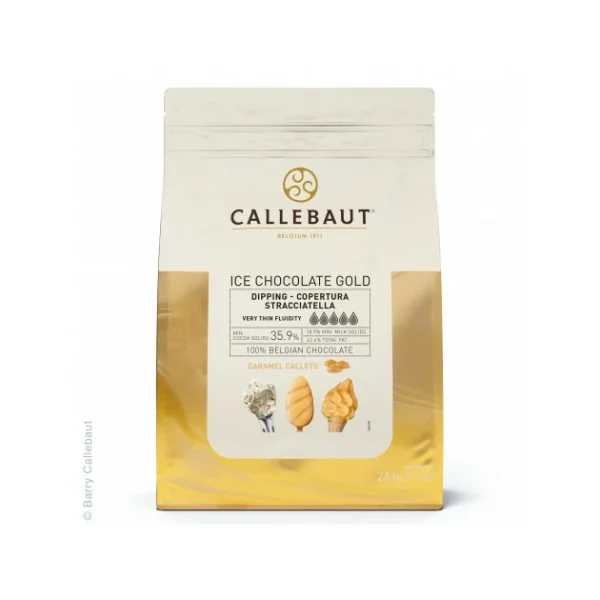 Ice Chocolate Gold 2,5kg Callebaut 1