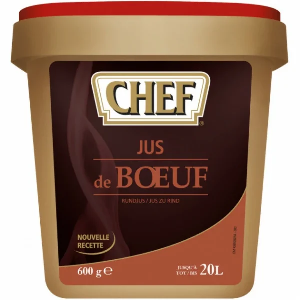 Jus De Boeuf Déshydraté 20L 600g CHEF 1