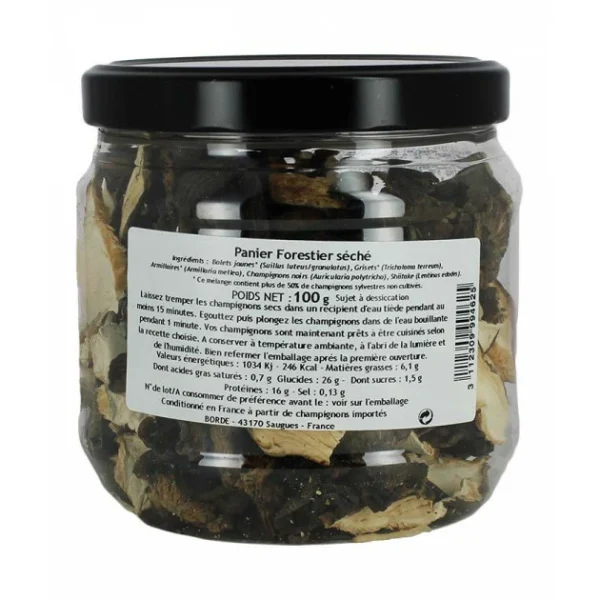 Panier Forestier Séché 100 G Borde 3