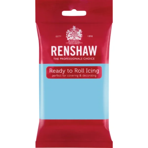 Pâte à Sucre Pro Baby Blue 250g Renshaw 1