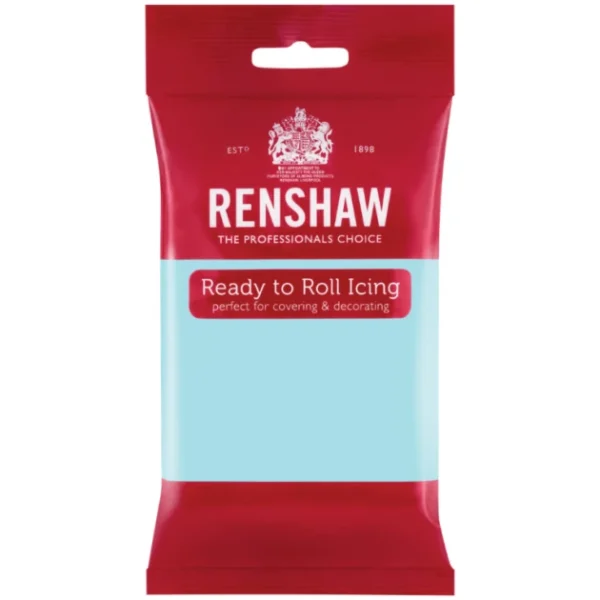 Pâte à Sucre Pro Bleu Canard 250g Renshaw 1