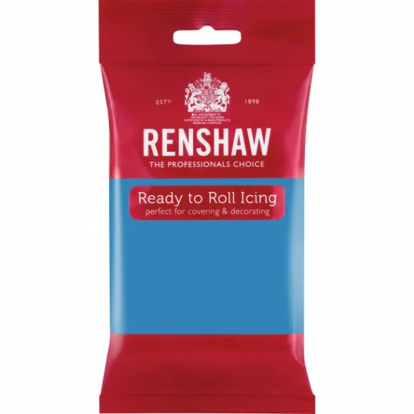 Pâte à Sucre Pro Bleu Turquoise 250g Renshaw 1