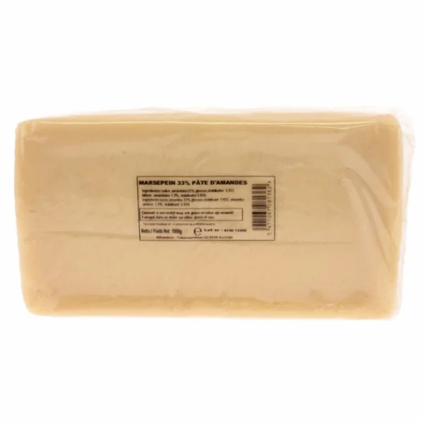 RANSON Pate D’amande Blanche 33% 1 Kg 1