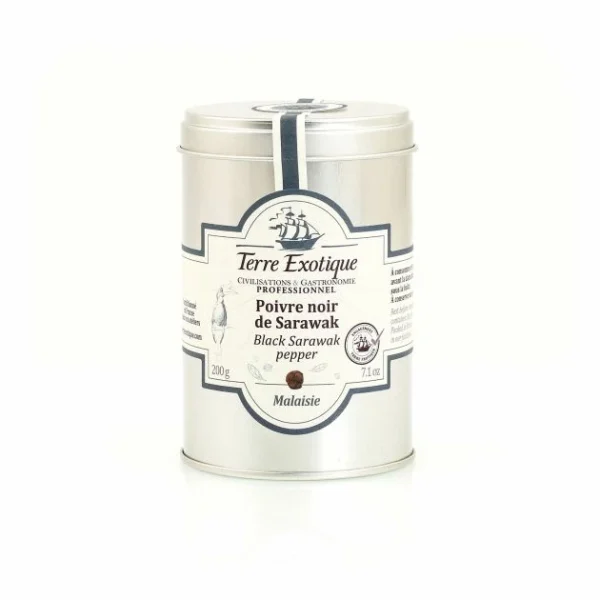 Poivre Noir De Sarawak 200 G Terre Exotique 1