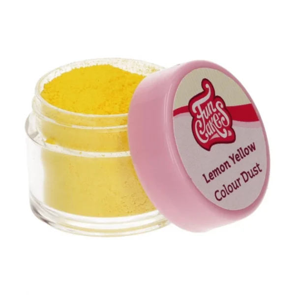 Poudre Comestible Jaune Citron 2,5 G Funcakes 3