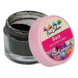 Poudre Comestible Noir 1,5 G FunCakes 7