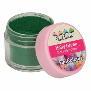 Poudre Comestible Vert Houx 1,2 G FunCakes 9