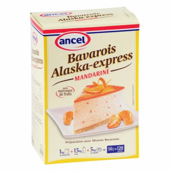 Préparation bavarois Alaska-Express Mandarine 1 kg 1