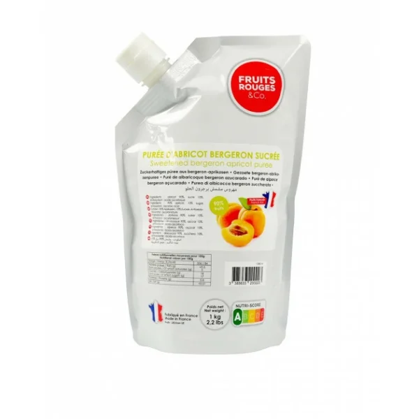 Purée d’Abricot 1kg Fruits Rouges & Co 1