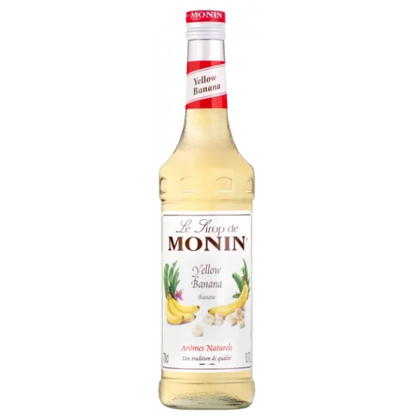 Sirop Banane Jaune 70 cl Monin 1