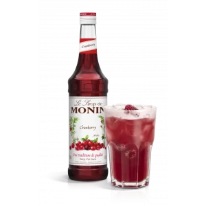 Sirop Cranberry 70 cl Monin 6