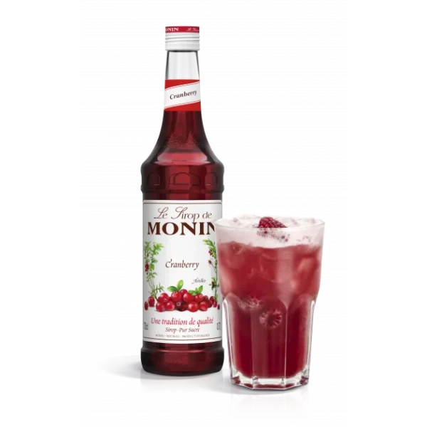 Sirop Cranberry 70 cl Monin 3