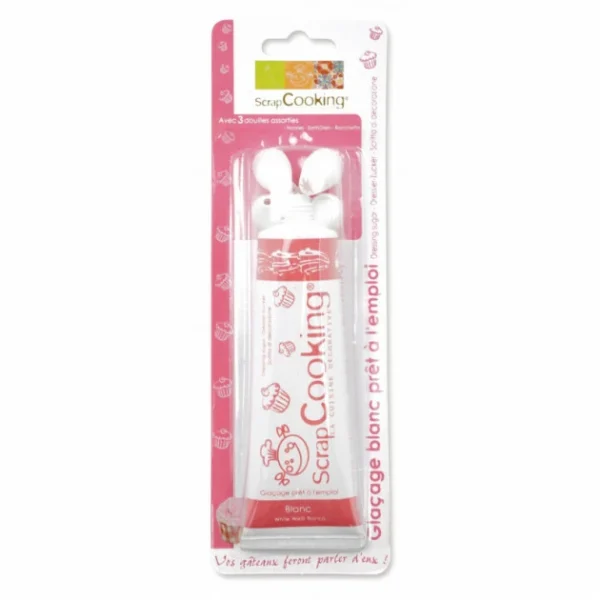 SCRAPCOOKING Stylo Glaçage Blanc 100 G 1